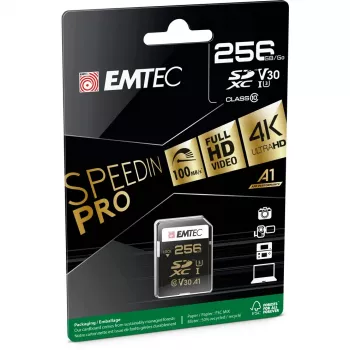 Memory Card Emtec 256GB SDXC UHS-I Class 10 ECMSD256GXC10SP