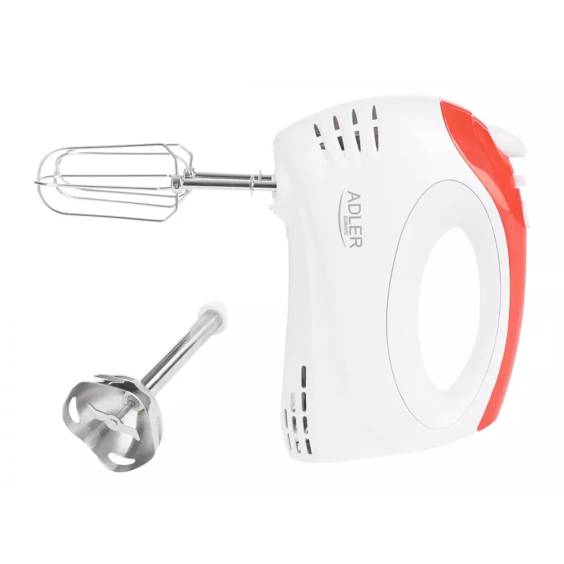 Adler AD 4212 mixer Hand mixer Red,White