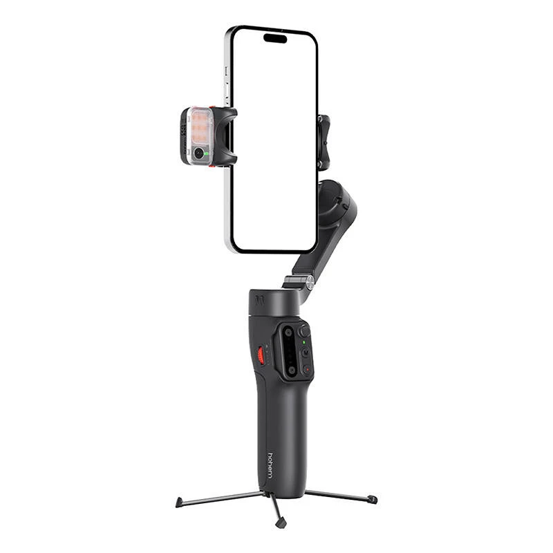 3‑axis smartphone gimbal Hohem iSteady V3 Kit — black, lightweight, 3‑axis stabilization