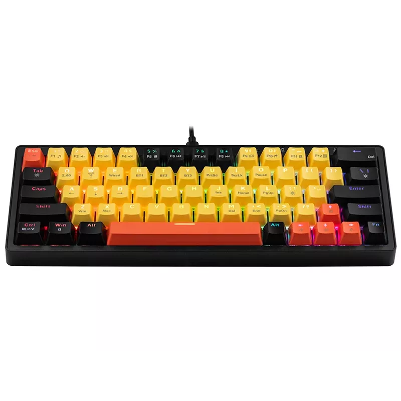 Mechanical Keyboard Tracer Gamezone EVO2 Hot Swap 63 (Yellow)