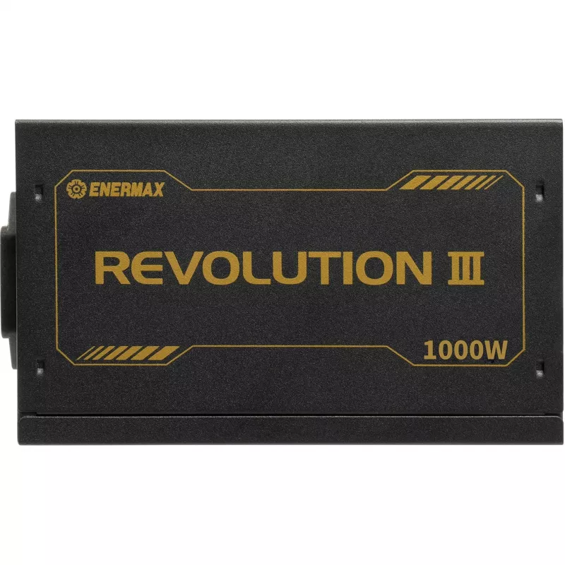 Power supply unit ENERMAX ERV1000G-AHG-MAC, 1000 W, 20+4 pin ATX, Fully-modular, 80 PLUS Gold, Black