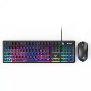 Gaming keyboard and mouse combo Sharkoon SKILLER SGB15 Combo DE with German layout