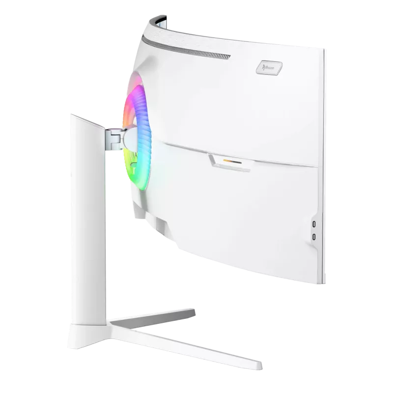 Curved monitor Arozzi Nova 49 inch (124.5 cm) Dual QHD 5120×1440 LED VA, 32:9, 4 ms, USB hub, speakers, white