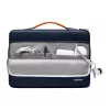 Laptop bag Tomtoc Defender-A14 (blue) — sleeve for 14-inch laptops, protective padding, zip closure