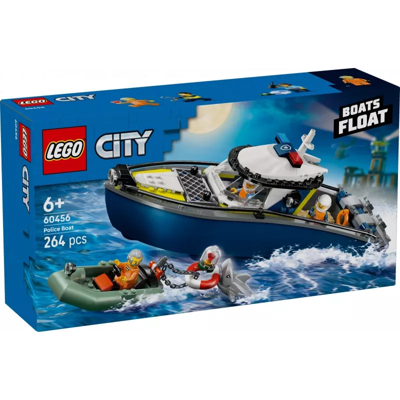 LEGO CITY 60456 Police Boat Chase