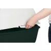 Hooded cat litter box Rotho Bailey Black White 560×400×390 mm, carbon filter, handle, door flap