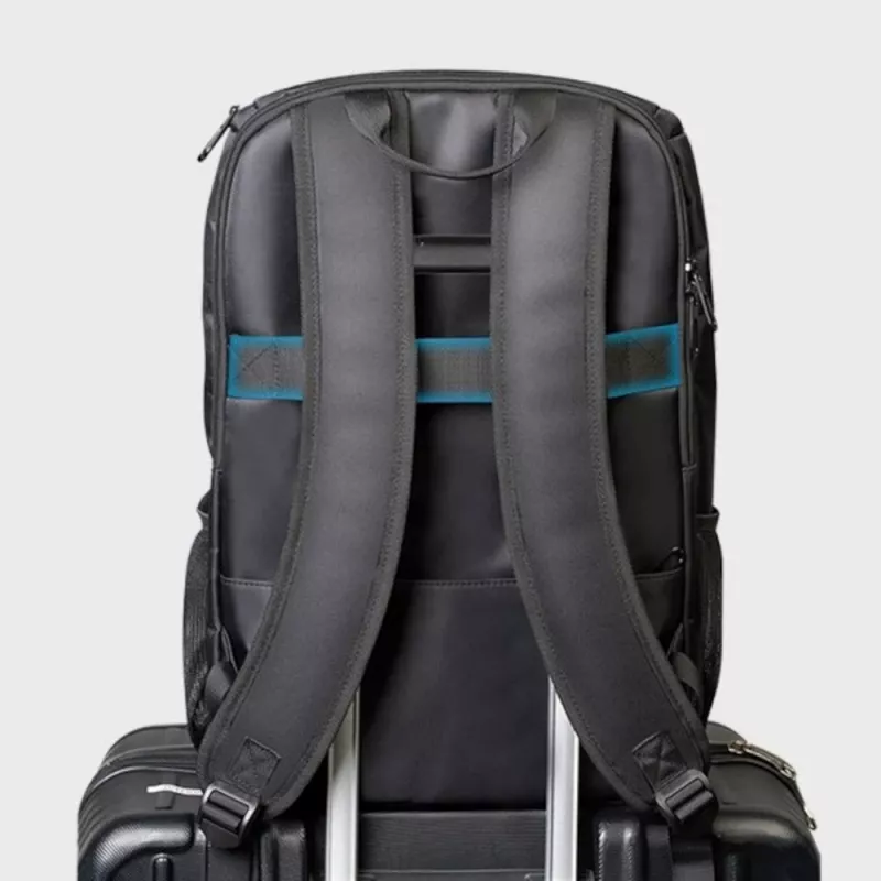 Backpack Vention KROB0 19 L compact rack backpack, PU, for up to 15.6 inch laptop, 450×280×150 mm, black