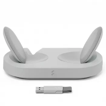 Fractal Design Scape Headset Wired & Wireless headband Music Charging stand Grey
