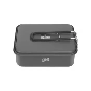 ESBIT Solid fuel cookset Pot 1.1 L Aluminium, Black