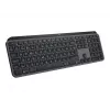Wireless full-size keyboard Logitech Master MX Keys S — Graphite, Bluetooth & 2.4 GHz (Nano), USB-C rechargeable, Backlit, QWERTY US International
