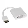 HDMI-VGA adapter cable, HDMI ST - VGA BU 0.15 m, 0.15 m, VGA D-Sub , HDMI type A standard