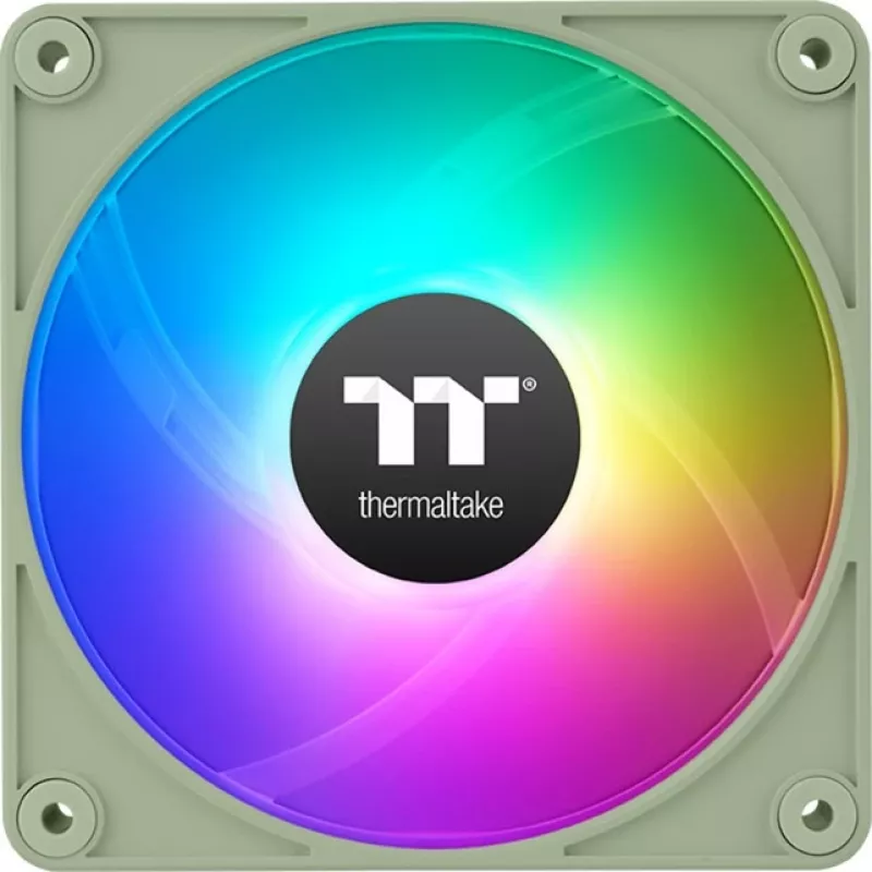 Thermaltake CT120 EX Reverse ARGB Sync 120mm 3-Pack Case Fans - Matcha Green