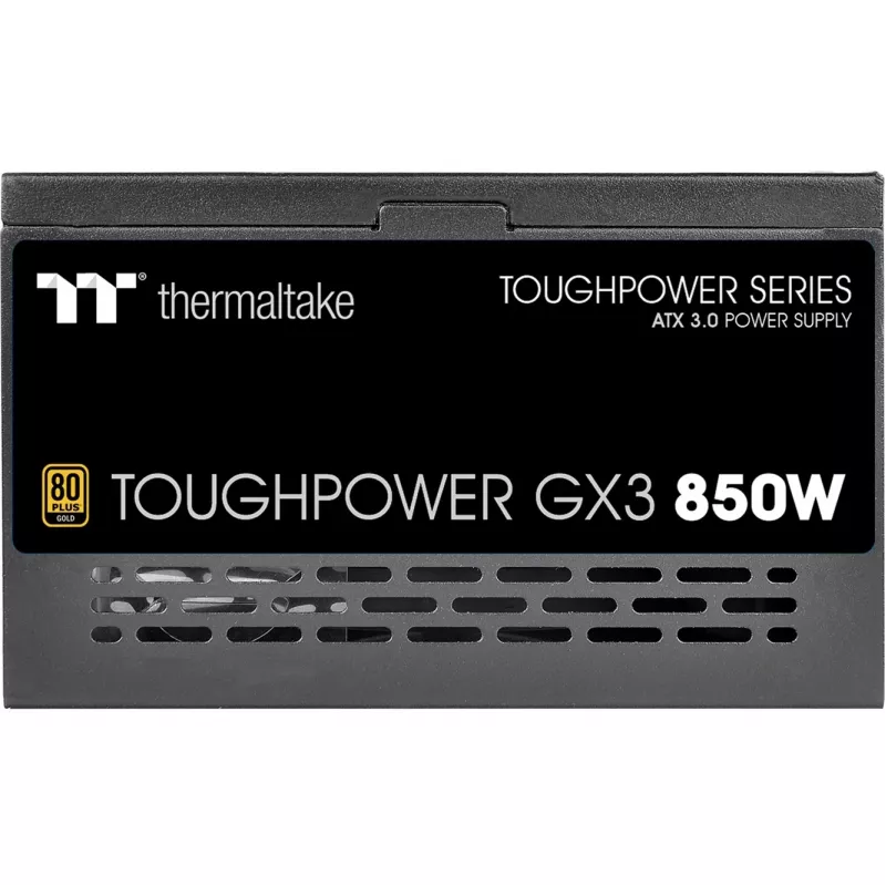 Thermaltake ToughPower GX3 - Power Supply (Internal) - ATX12V 3,0 - EPS12V - 80 PLUS Gold - AC 100-240 V - 850 Watt - Black (PS-TPD-0850NNFAGE-3)