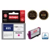 Activejet AH-655MR Ink (replacement for HP 655 CZ111AE; Premium; 12 ml; magenta)