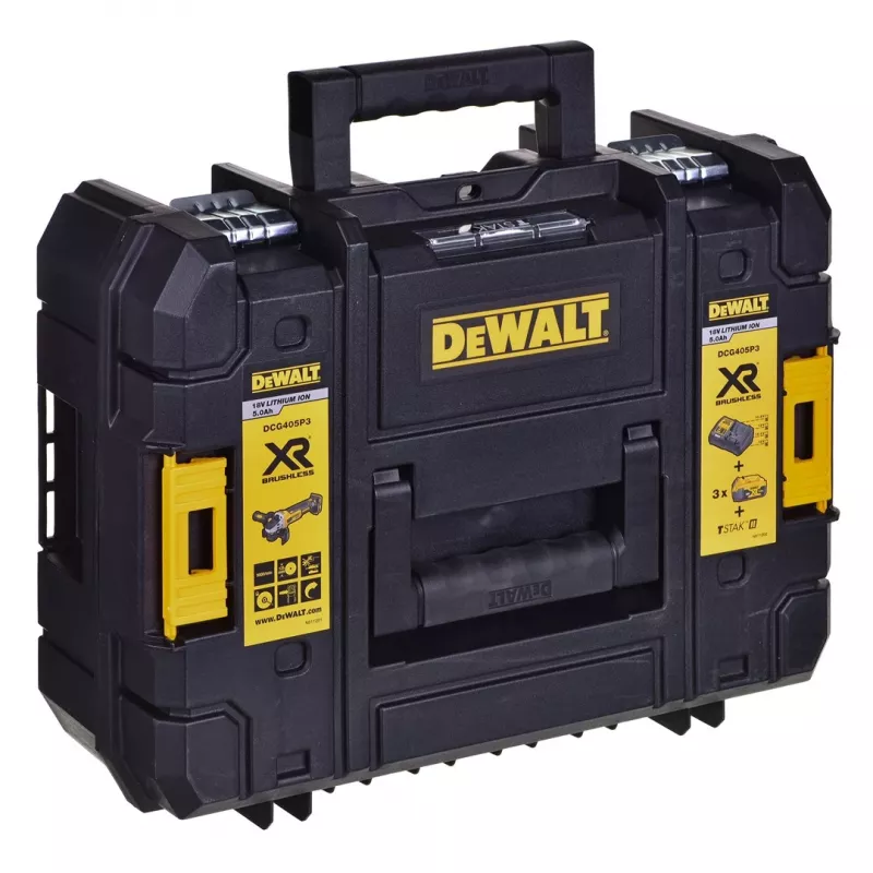 DeWALT angle grinder DCG405P3 18V (DCG405P3-QW)