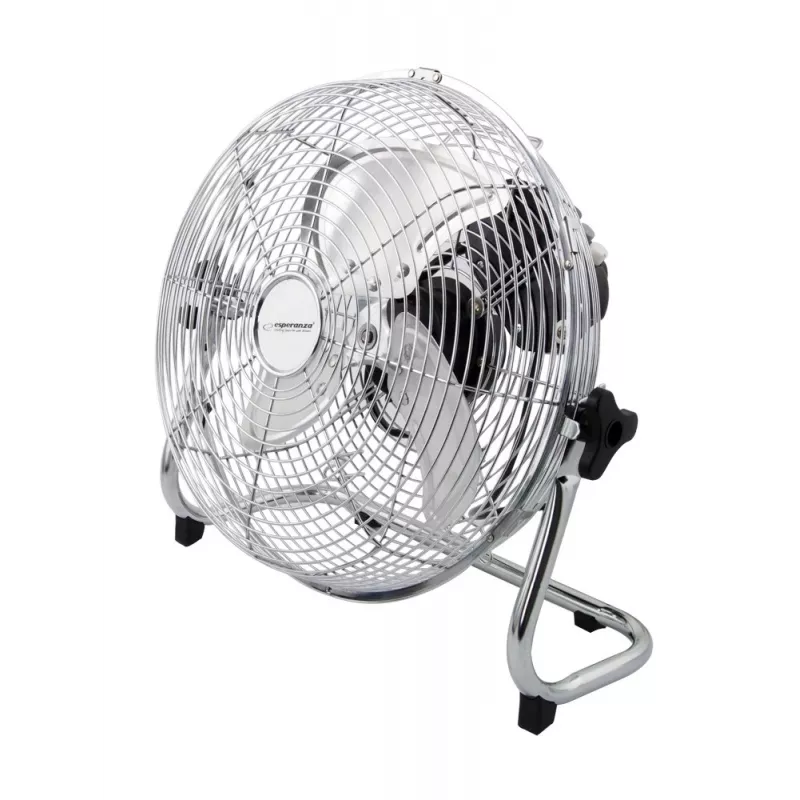 Table fan ESPERANZA EHF005 Scirocco 12 inch — 3 speeds, 36 cm diameter, chrome, 50 W