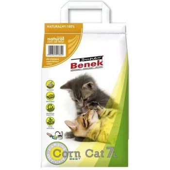 Cat litter Super Benek CERTECH Super Benek CORN 4.4 kg, 7 L, fast-absorbing, odor elimination