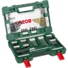 V-Line TIN Drill Bit- / Bit-Set, 91-piece, Drill Bit- & Bit-Set (Green)