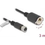 Network Cable DeLOCK M12 80454 RJ45 Cat5e 3m Black