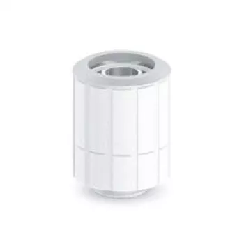 BitsPower straight fitting G1/4 inch male to 16/10mm rotary — Arctic White