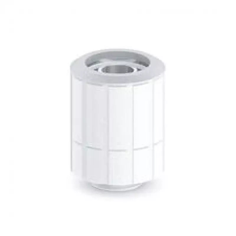 BitsPower straight fitting G1/4 inch male to 16/10mm rotary — Arctic White