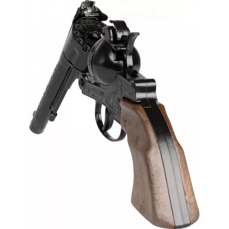 Pulio Metal Cowboy Revolver Gonher — metal toy cap revolver model 155122/6
