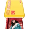 Printer Kodak Mini 3 Square Retro Pass Photo Printing Technology Yellow