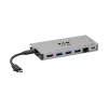 USB-C Dock - 4K HDMI, USB 3.2 Gen 1, USB-A Hub, GbE, Memory Card, 100W PD Charging, Detachable Cord U442-DOCK5D-GY