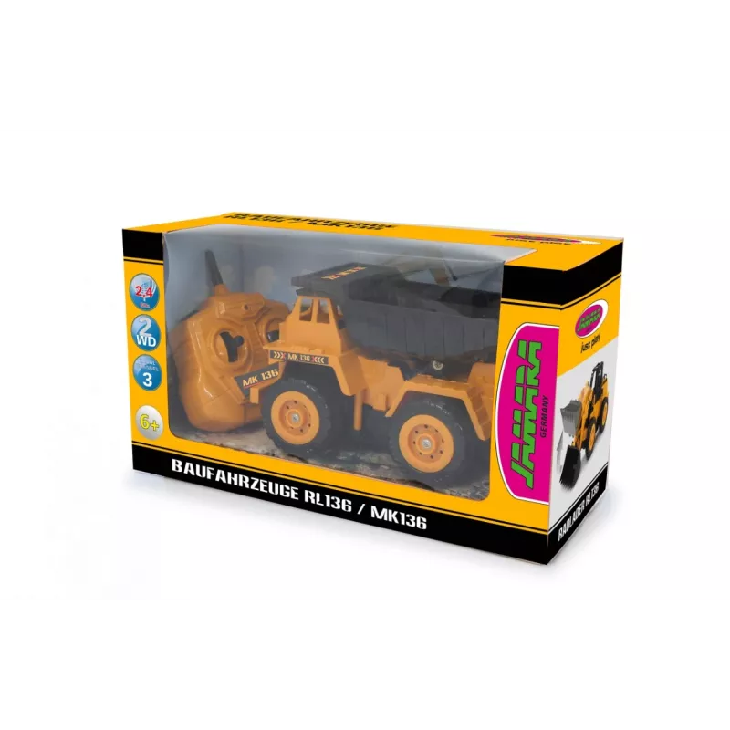 Jamara dump truck MK136 1:36 2.4 GHz - dump truck - 1:36 - boys - 6 Years - 320 g (410151)