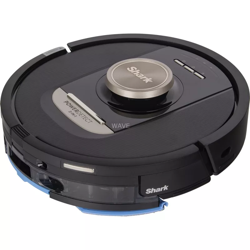 Shark PowerDetect NeverTouch Pro RV2800ZEEU 2-in-1 Vacuum and Mopping Robot, LiDAR, 20kPa, Black