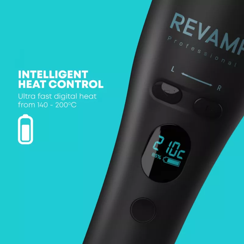 Revamp CL-2750-EU2 iGEN Cordless Progloss Hollywood Curl Automatic Rotating Curler