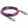 DeLOCK USB Cable USB 2.0 2m USB C Multicolour 81116