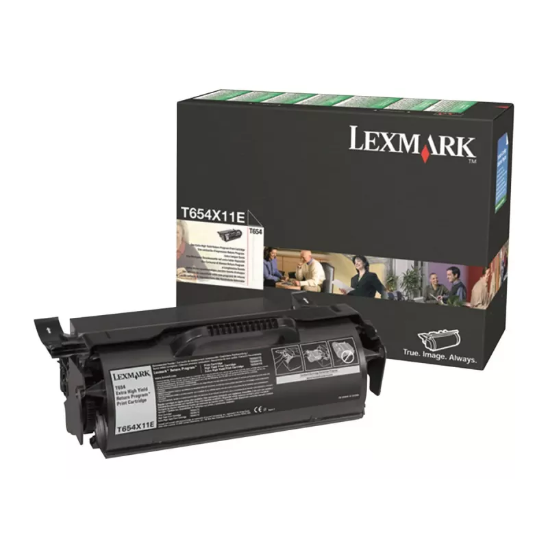 Toner Lexmark T654X11E 30000 pages Black