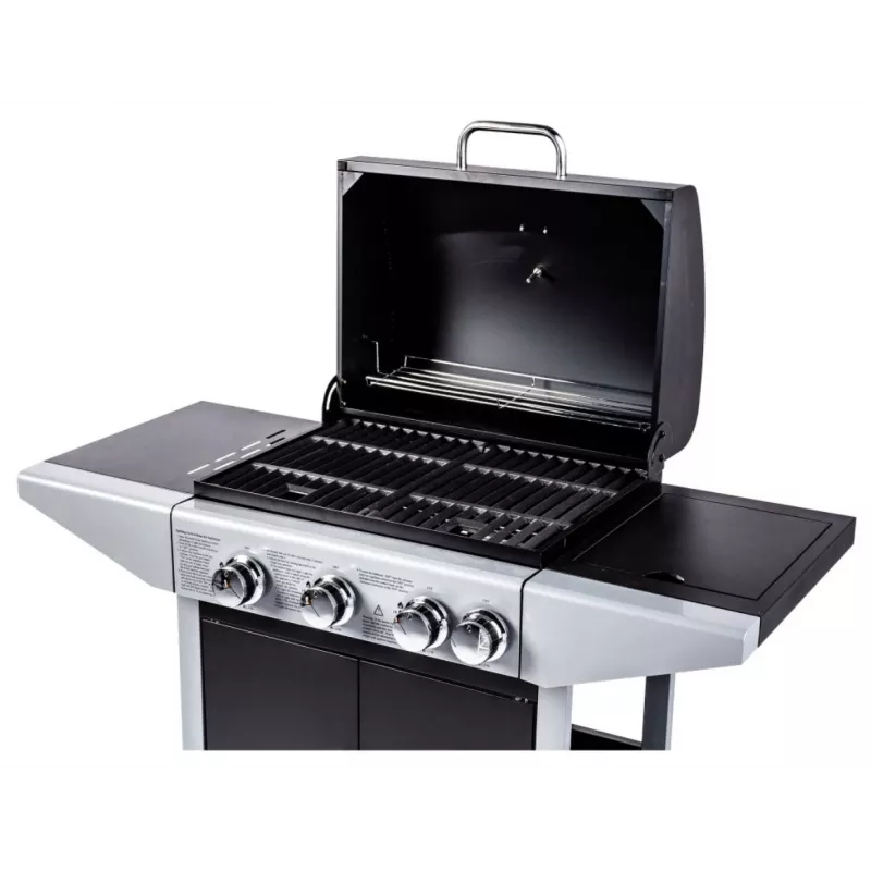 Gas grill Ravanson GO-3 — compact gas barbecue grill, model GO-3
