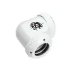 Adapter 90° BitsPower Multi-Link for 2x 12mm AD fittings — white (BP-DWE90DML)