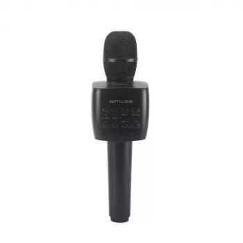 Handheld Wireless Bluetooth Karaoke Microphone muse M-508 KA — rechargeable, built-in controls, echo and volume