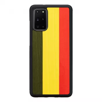 Protective phone case Man and Wood Galaxy S20+ reggae black