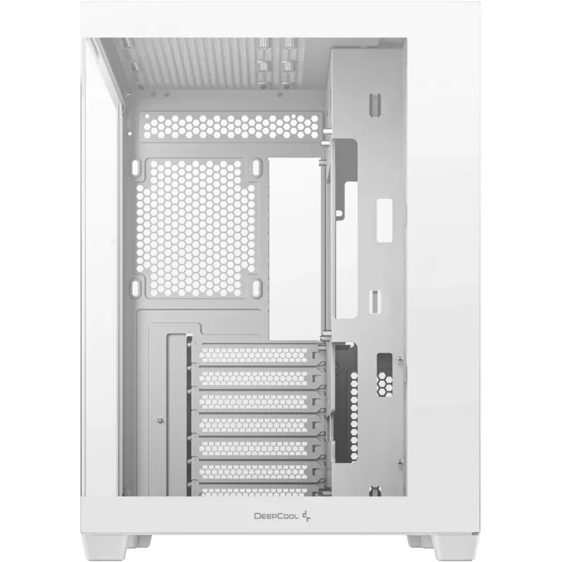 PC case DeepCool CG530 WH Midi Tower — ATX/Micro ATX/ITX, tempered glass, 2×3.5 inch + 3×2.5 inch bays, supports up to 410 mm GPU