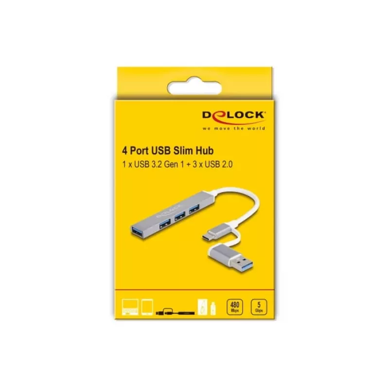 Delock 64214 Product Silver