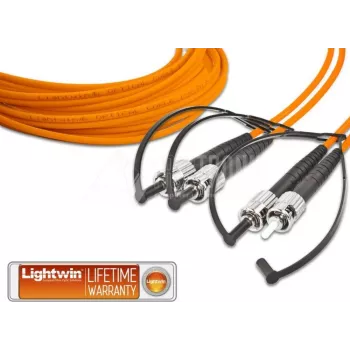 Lightwin LDP-50 ST-ST 3.0 OM2 Fibre Optic Cable 3 m Orange (LDP-50 ST-ST 3.0 OM2)