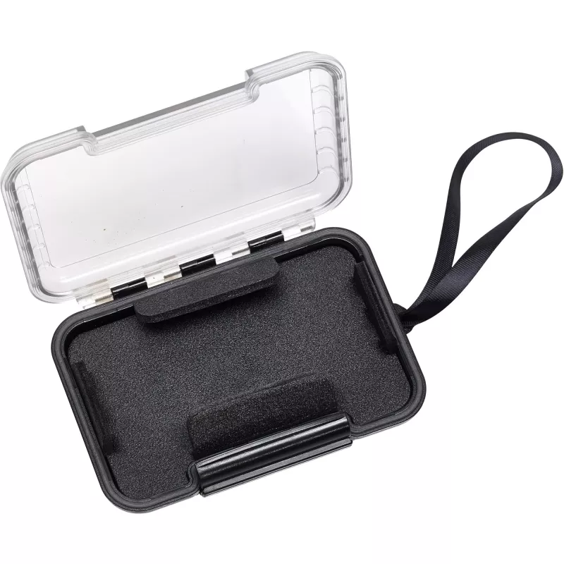 B&W Type 200 black/transparent mobile phone case with foam insert