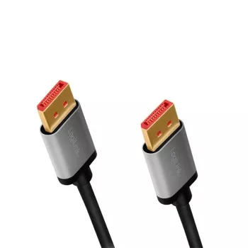 DisplayPort cable LogiLink CDA0105 2 m Black Grey