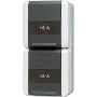 Outlet box JUNG 822 NAW Type F, recessed mounting, 75×151×58 mm