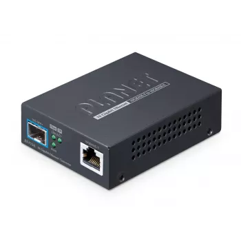 Media Converter PLANET 10GBASE-T to 10GBASE-X SFP+ Copper port Black