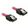 SATA Cable DeLOCK 82677 0.5m Red