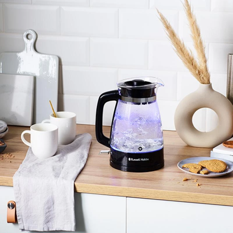 Russell Hobbs 26080-70 electric kettle 1.7 L 2400 W Black, Transparent