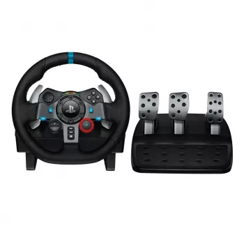 Logitech G G29 Steering wheel + Pedals Playstation 3,PlayStation 4 Analogue USB 2.0 Black