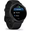 Garmin vívoactive 6 3.05 cm (1.2) AMOLED 42 mm Digital 390 x 390 pixels Touchscreen Black Wi-Fi GPS (satellite)