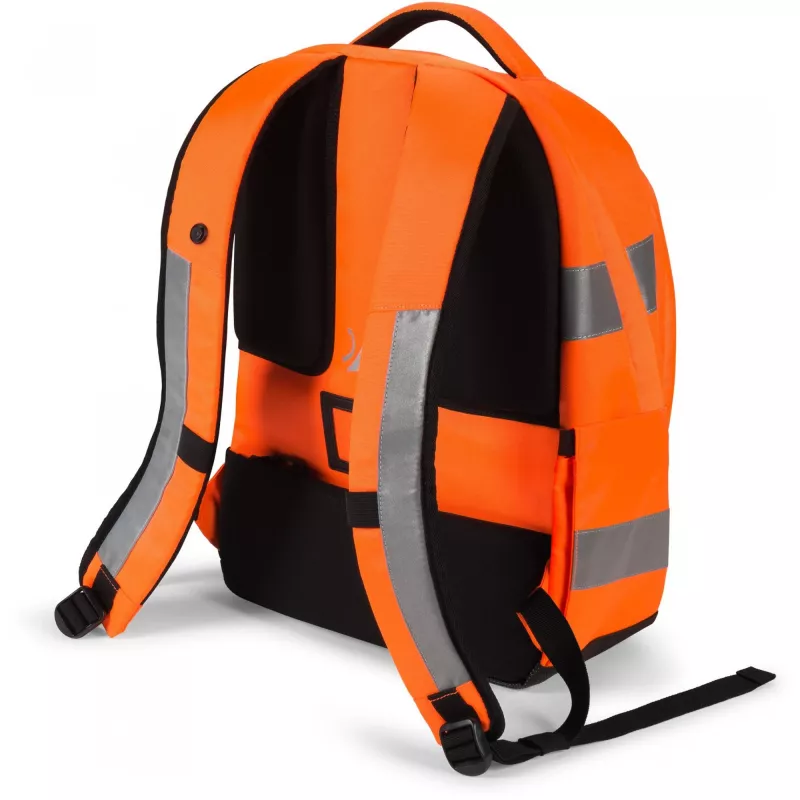 Dicota HI-VIS - V2 - notebook backpack - 39.6 cm (15.6 inch)
