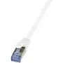 Networking Cable LogiLink 10m Cat.6A RJ-45 S/FTP White